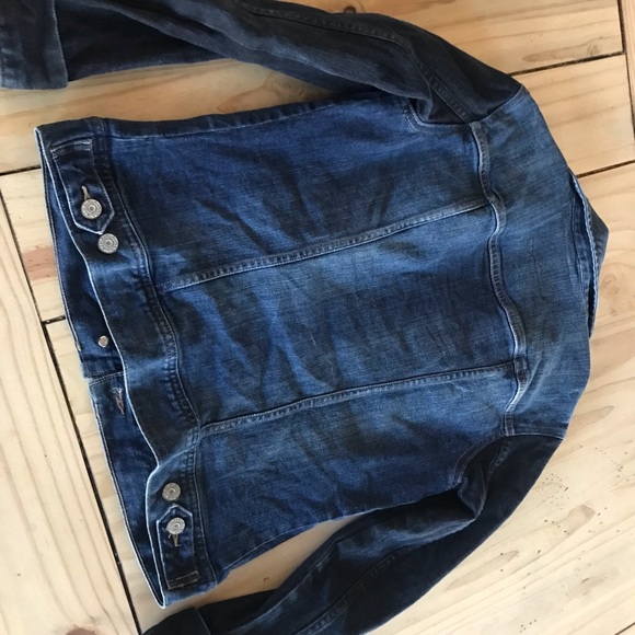 Slim Fit Denim Jacket Like New - Picture 3 of 7
